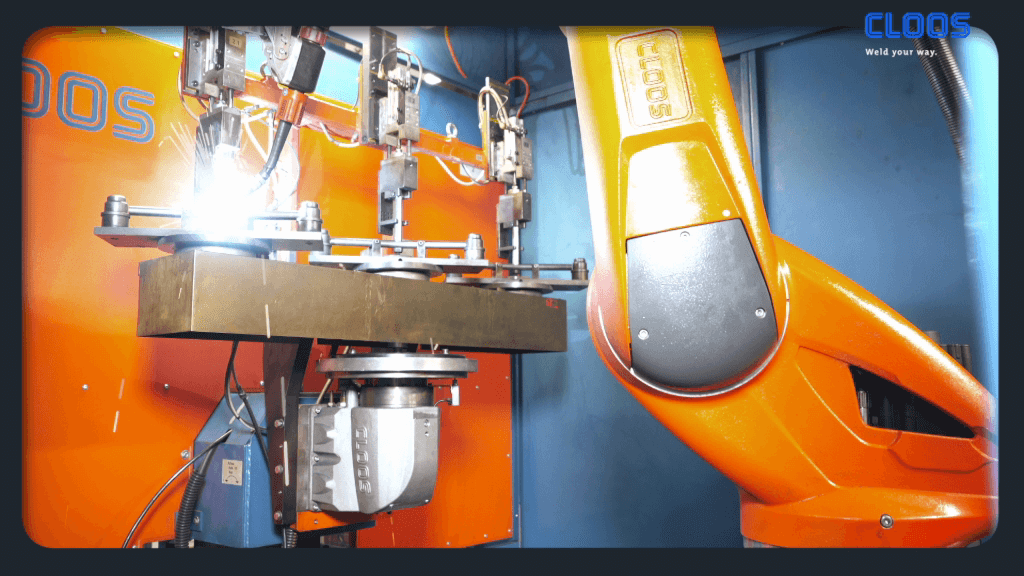 QIROX-Roboter schweißen Lenker für Puky-Kinderfahrzeuge