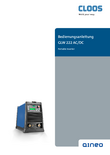 BEDIENUNGSANLEITUNG